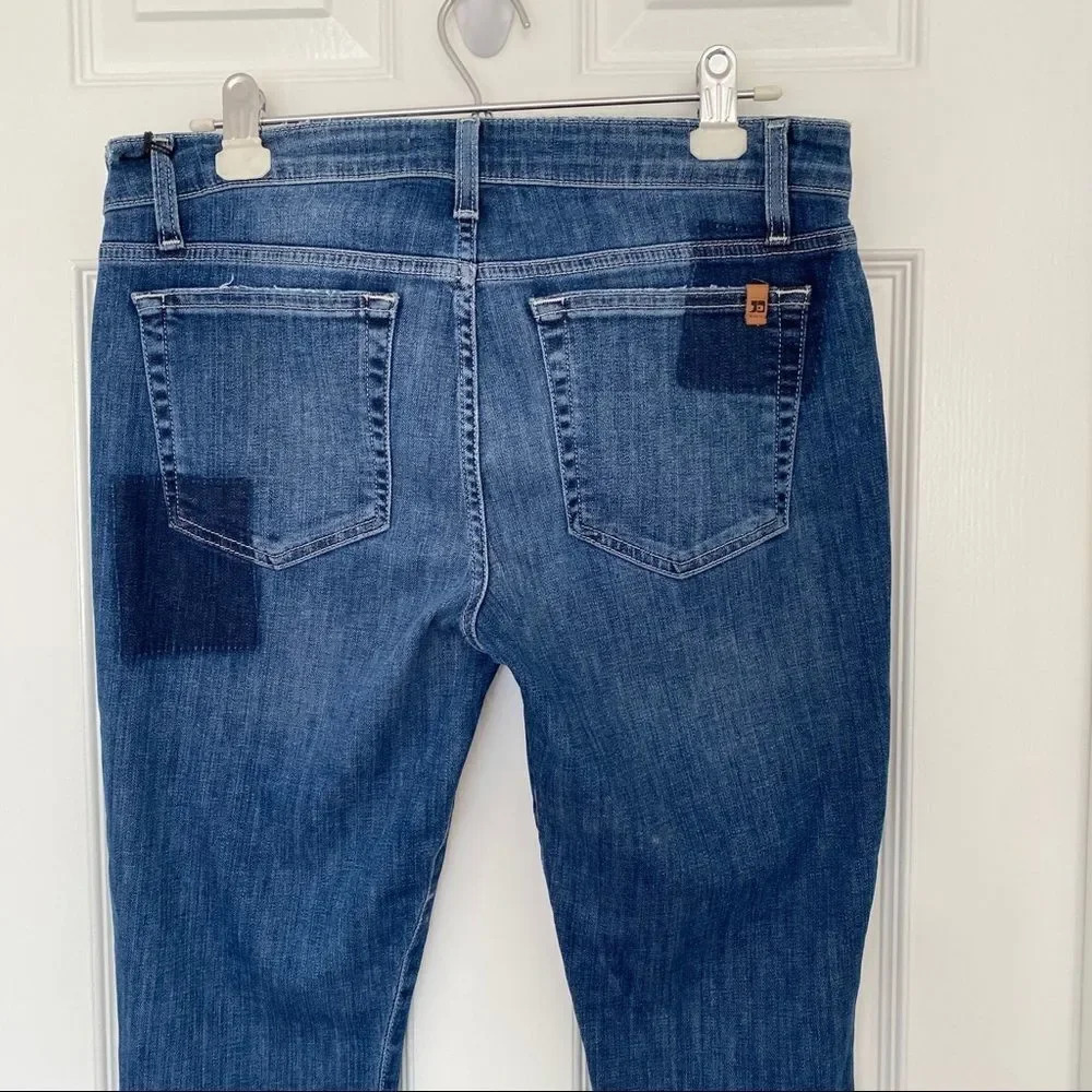 NWT Joe’s Jeans Daisy Patchwork Mid Rise Skinny Ankle Jean 30 - Picture 13 of 15